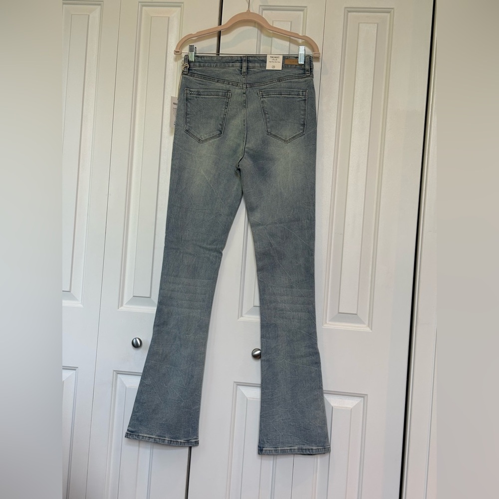 NWT - Blank NYC Hoyt High-Rise Mini Flare - size 28 - Picture 2 of 16